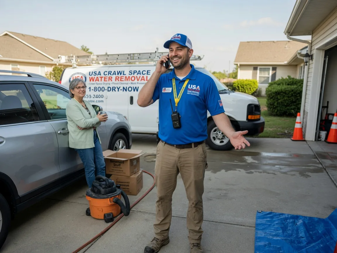 Crawl Space Water Removal Hays, NC FAQs